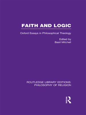 cover image of Faith and Logic